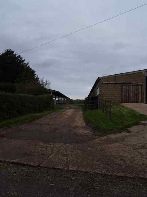 the confluence is in the farm yard