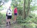 #3: Gordon and Tone leaving the bridleway