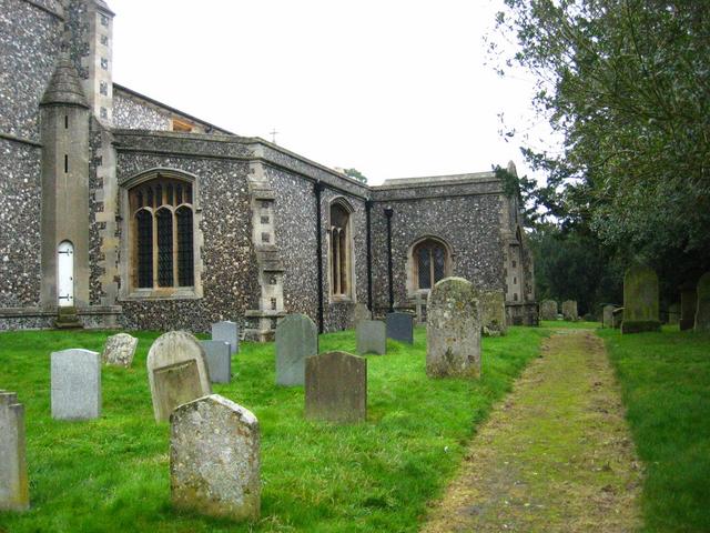 Yard of St. Mary Magdalene Church