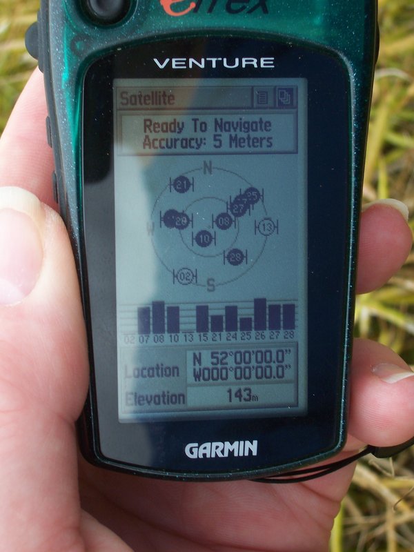 GPS, with "west zero"