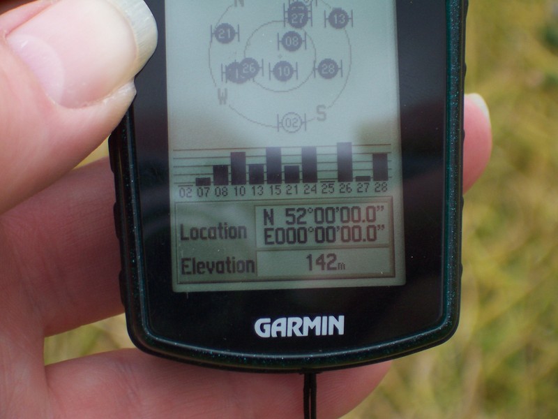 GPS, with "east zero"