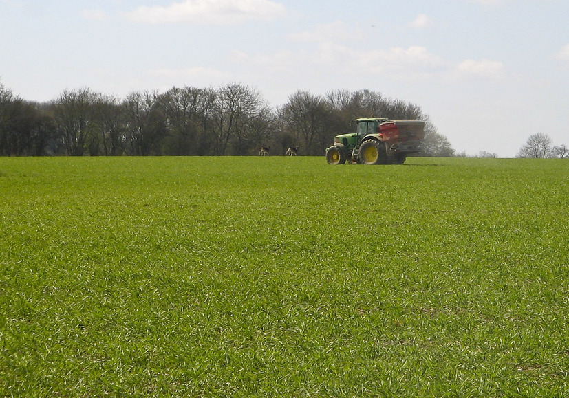 SW - with tractor AND deer