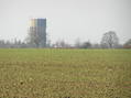 #6: Distinctive marker from the confluence--water tower, to the northwest.