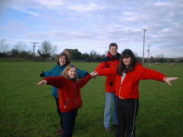 Clockwise from North - Trevor, Michelle, Maeve, Mary