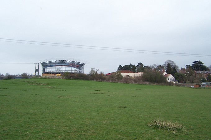 View towards N from the confluence