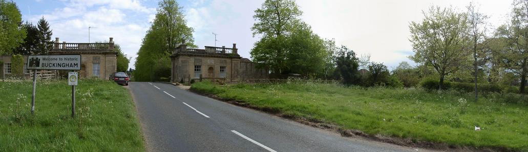 ‘The barracks’ at the NW entrance of Buckingham