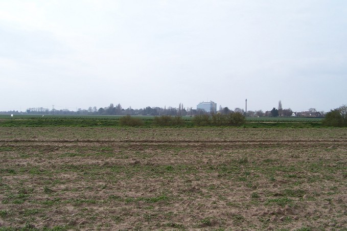 View towards S from the confluence