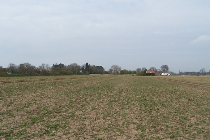 View towards W from the confluence