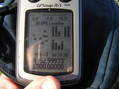#3: On the Prime Meridian:  GPS receiver at the edge of the field, near the confluence.