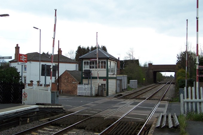 Signal box in Lowdham