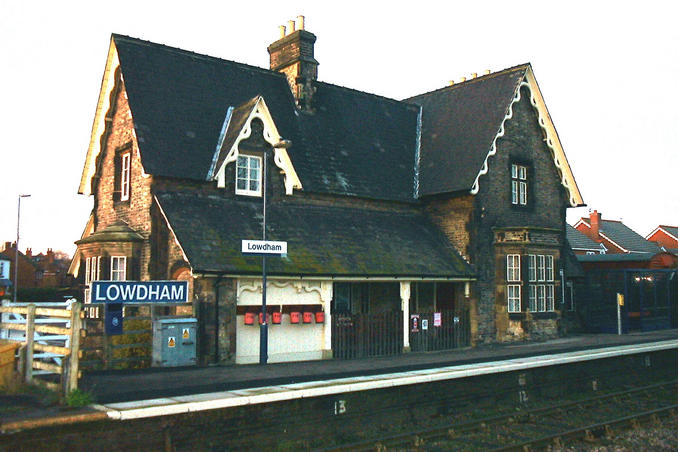 Lowdham station