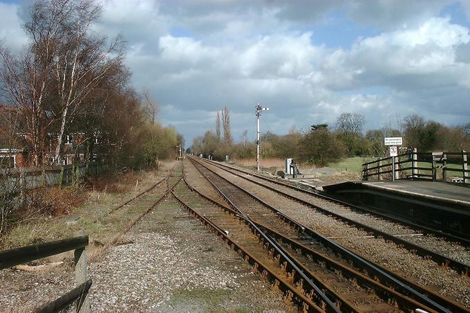 Railway looking East