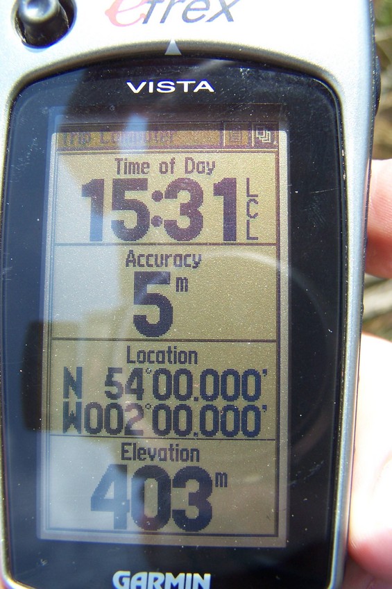 GPS readings