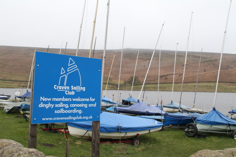 The reservoir, where the car park is