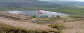 #9: View to SOUTH - Embsay Reservoir & village