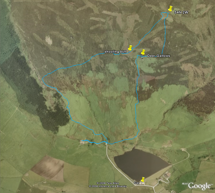tracklog in Google Earth