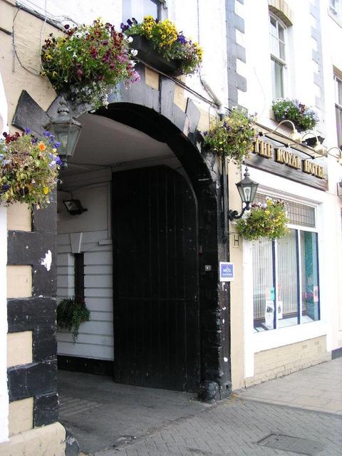 the "Royal Hexham Hotel", where we spent overnight