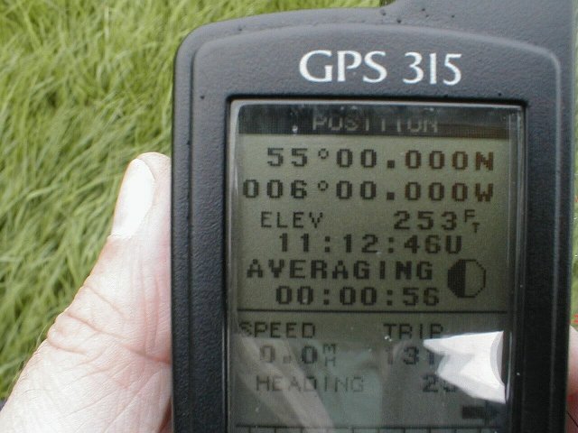 GPS with thumb