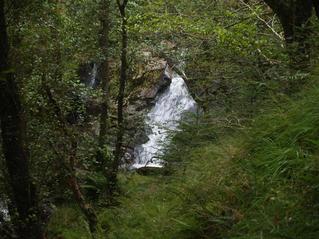 #1: a small waterfall 75m from the confluence