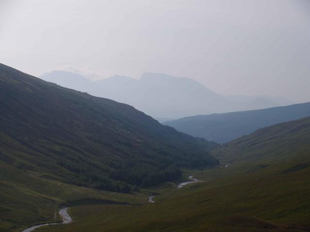 the best view SE showing Ben Bevis, CMD and the Aonachs