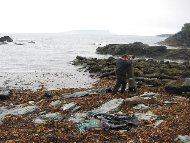 Building the canoe