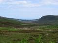 #7: Looking down towards the confluence from up Dunrobin Glen.