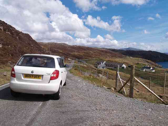 the car on the B887