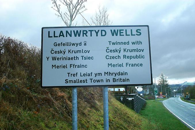 Smallest town in britain