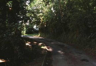 #1: The lane, looking towards the west.