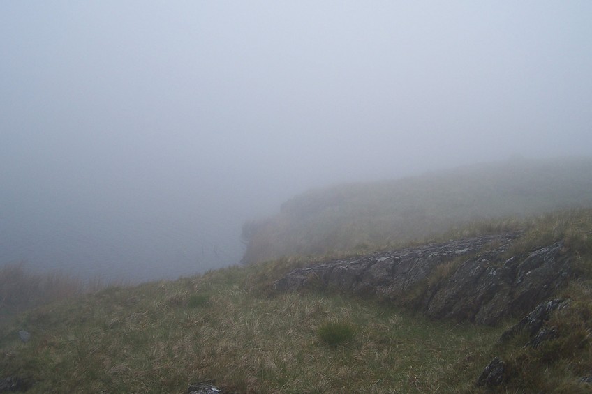 View towards NW from the confluence