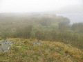 #3: The fog lifts for a moment as we look South.
