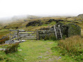 #8: The stile over the fence which keeps the sheep in their own area.
