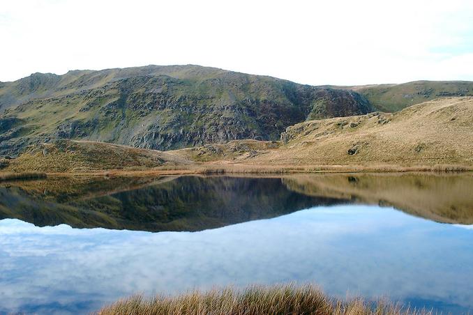 Looking North - glass like lake, no wind at all.