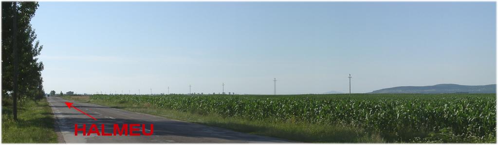 Looking towards Halmeu – NORTH – towards Ukraine