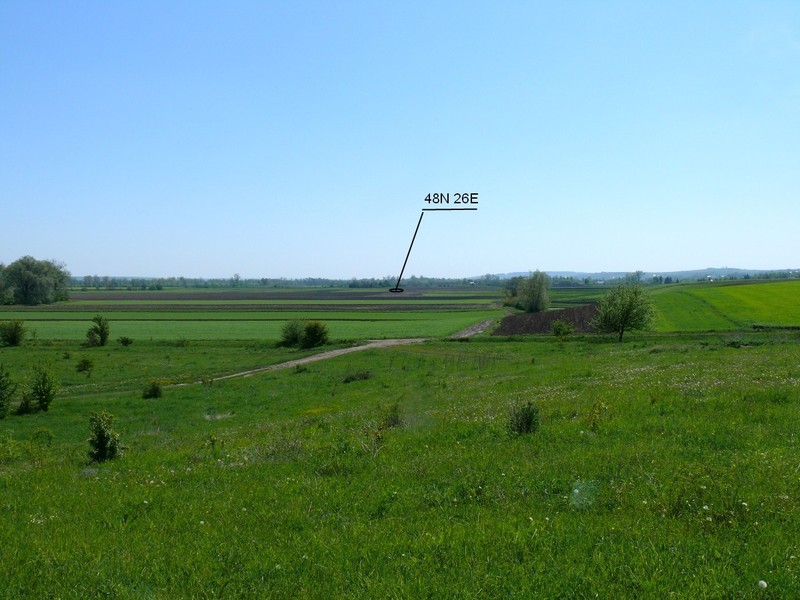 Общий вид слияния с возвышенности / General view from upland