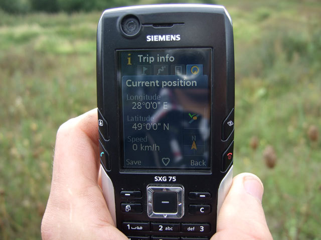 GPS reading