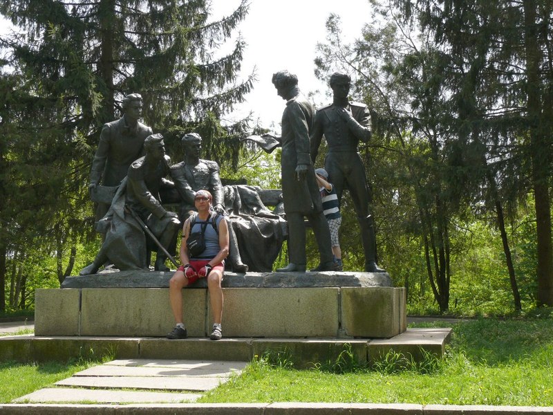 Памятник декабристам в Каменке / Decembrist memorial in Kamenka town