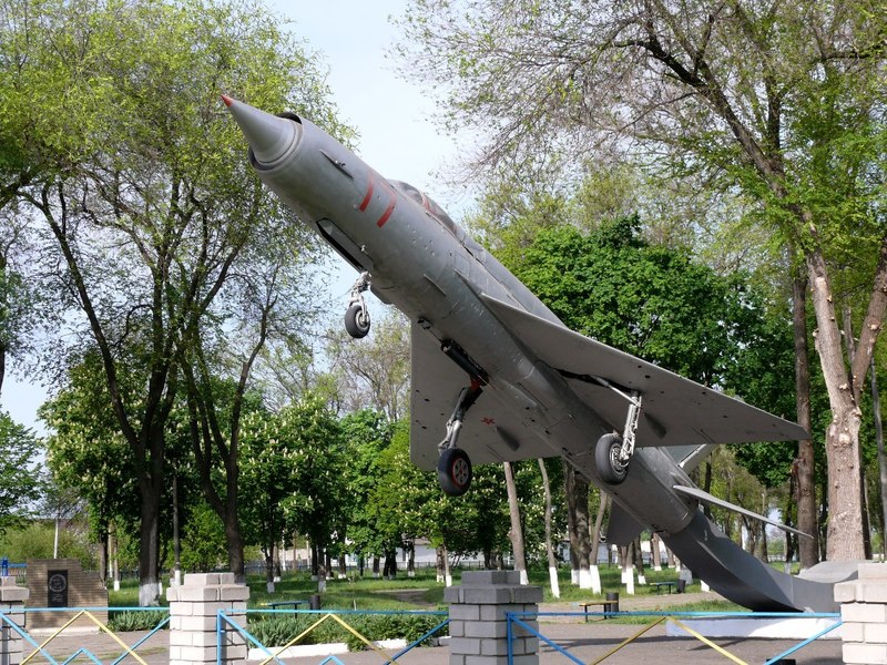 Памятник пилотам в Перещепино / Pilots memorial at Prishchepino