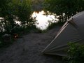 #8: Место ночевки на берегу Северского Донца / Camping at the Severskiy Donetc riverside