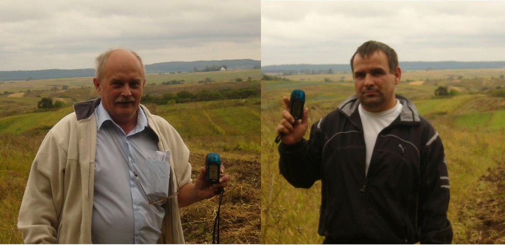 Visitors (L-R) Wlodzimierz and Oleg