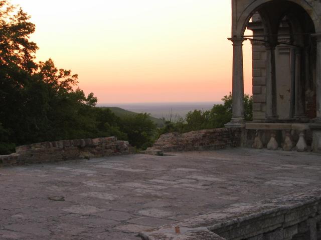 View at the confluece from Pidhirci Castle