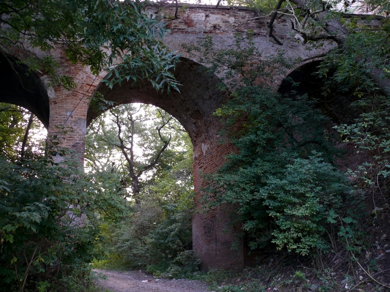 Арочный мост клеваньского замка / Arched bridge of Klevan castle