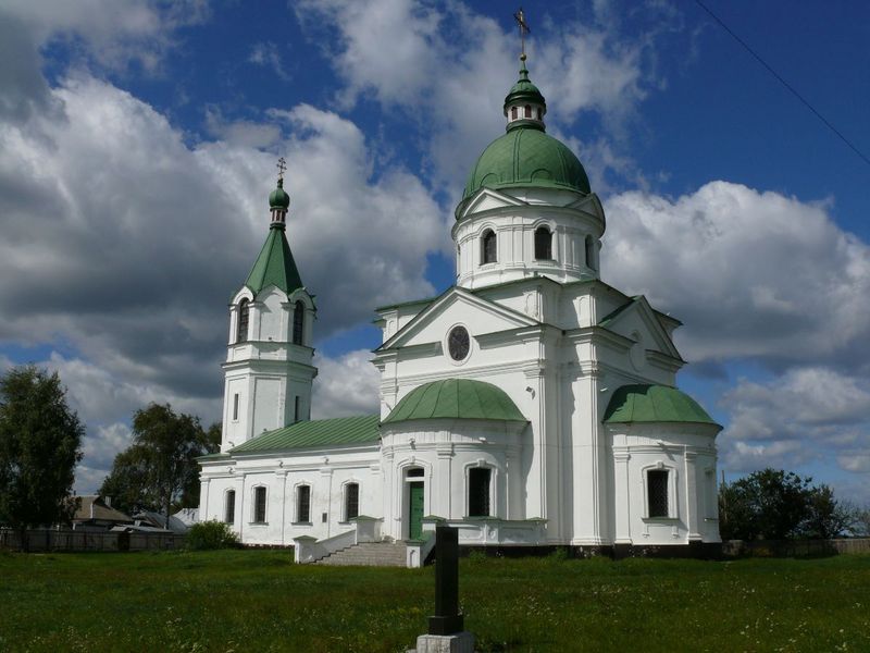 Трехсвятительская церковь в селе Лемеши/Three-Saints сhurch in Lemeshi village