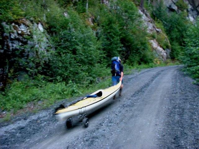 Morning portage