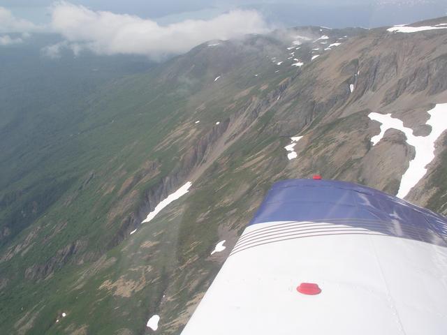 The top of the hill above the CP appears quite rugged.