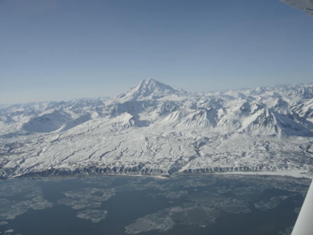 Looking west toward confluence