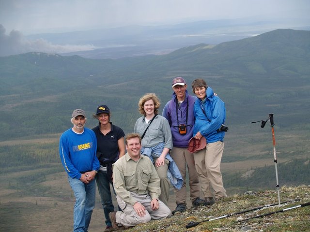 Group photo at the confluence