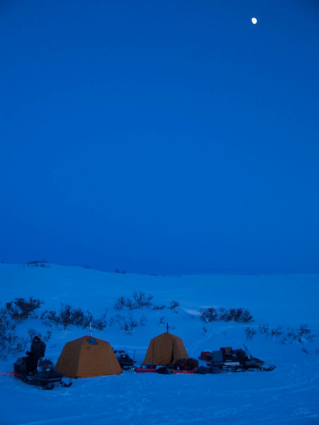 Our camp on the Baldwin Peninsula