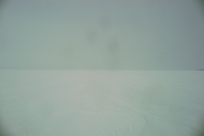 Looking west from confluence site.