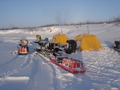 #7: Expedition camp on Colville River.